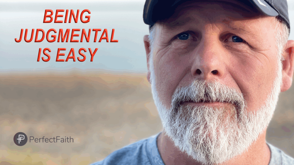 Being Judgmental Post Being Judgmental is Easy